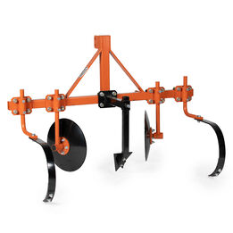 60" Adjustable Disc Bedder, Category 1, 3 Point Quick Hitch Compatible