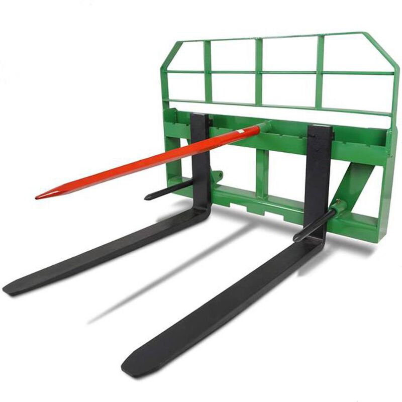 Hd Global Euro 42 Pallet Fork Attachment W 49 Hay Bale Spear Fits