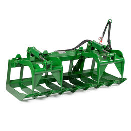 72-in Root Grapple Bucket Attachment Fits John Deere Global Euro Loaders
