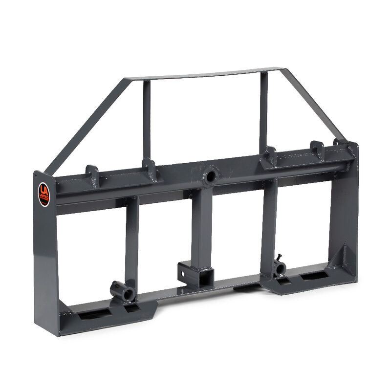 Scratch And Dent Ua Pallet Fork Hay Frame Attachment With Rack And