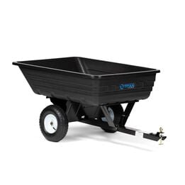 400 LB ATV & UTV Poly Dump Cart - Tow Behind Cart & Hauling Trailer Hitch
