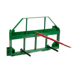 Hay Frame Attachment, 32" Hay Spear and Stabilizers