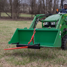 SCRATCH AND DENT - Titan Hay Spear Universal Bucket Attachment - FRAME ONLY - FINAL SALE