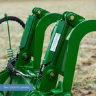 60-in Tine Bucket Attachment with 39-in Hay Bale Spears Fits John Deere Loaders