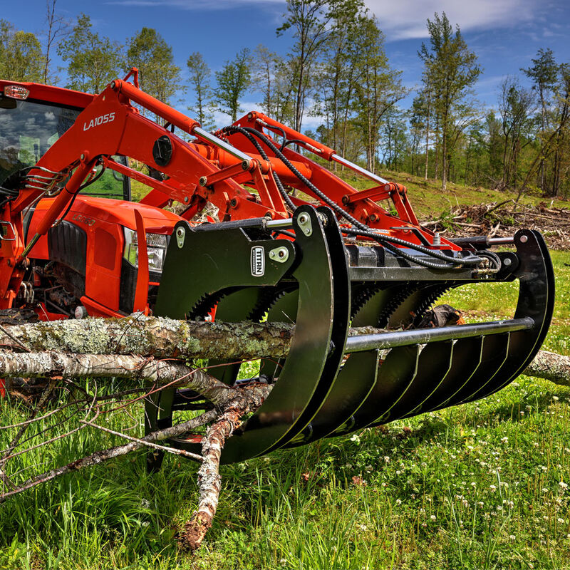 60" Extreme Root Grapple Rake Attachment