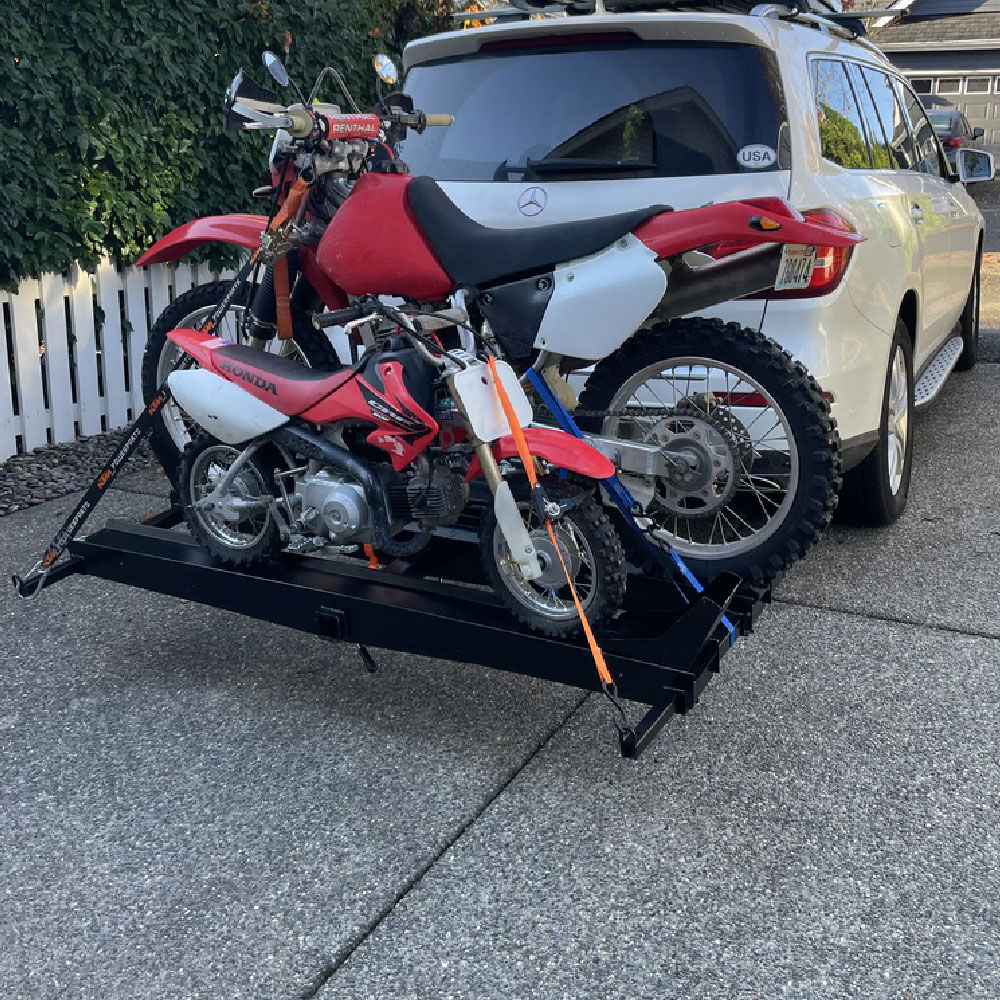 SCRATCH AND DENT - Dual Dirt Bike And Motorcycle Carrier