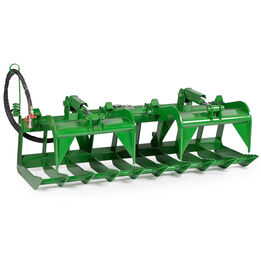 84-in Root Grapple Bucket Attachment Fits John Deere Global Euro Loaders