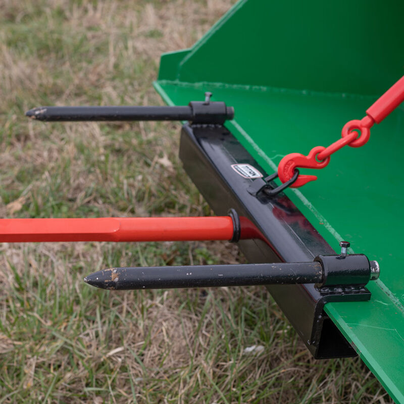 Hay Bale Spear Attachment with Stabilizer Spears - Universal HD