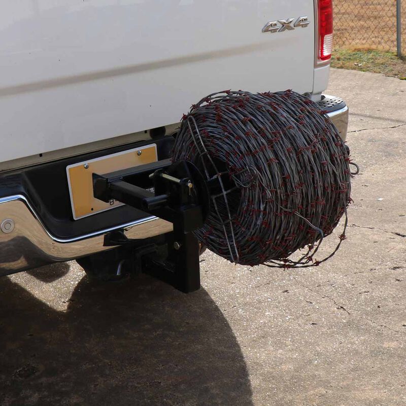 Hitch Mounted Barbed Wire Unroller