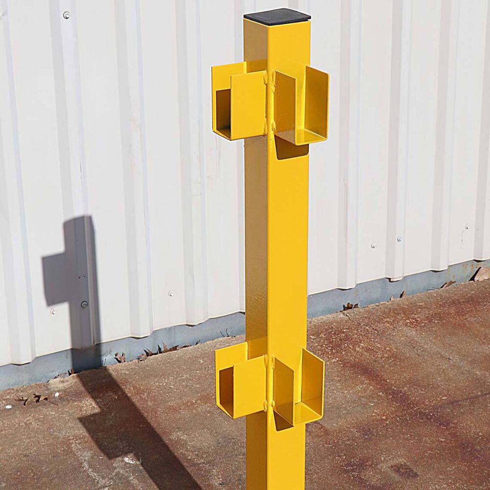 Details about  / Corner-Post for Modular Rail Guard System to Protect and Provide Safety