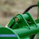 48-in Tine Bucket Attachment with 49-in Hay Bale Spears Fits John Deere Loaders