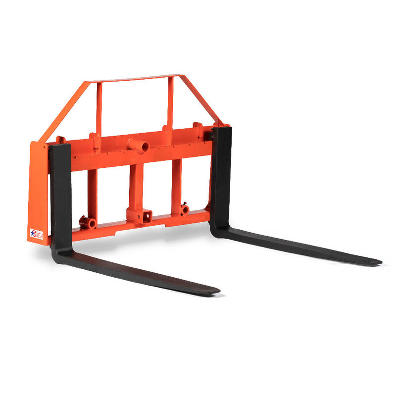 Standard Series Usa Made Orange Pallet Fork Frame Attachment 42