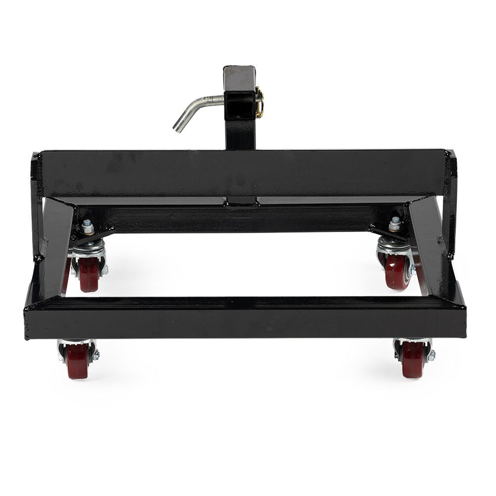 Suitcase Weight Cart with Receiver Fits Cat 0 and 1 Hitch - Holds Up To 8 Suitcase  Weights - Locking Caster Wheels