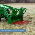 60-in Tine Bucket Attachment with 32-in Hay Bale Spears Fits John Deere Loaders