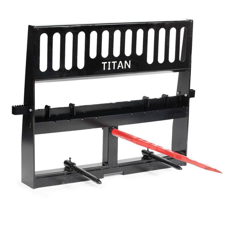 Pro-Duty Hay Frame Attachment, 32" Hay Spear and Stabilizers