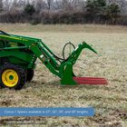48-in Tine Bucket Attachment with 39-in Hay Bale Spears Fits John Deere Loaders
