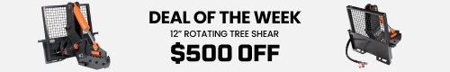 Deal of the Week - 12 inch Rotating Tree Shear $500 Off